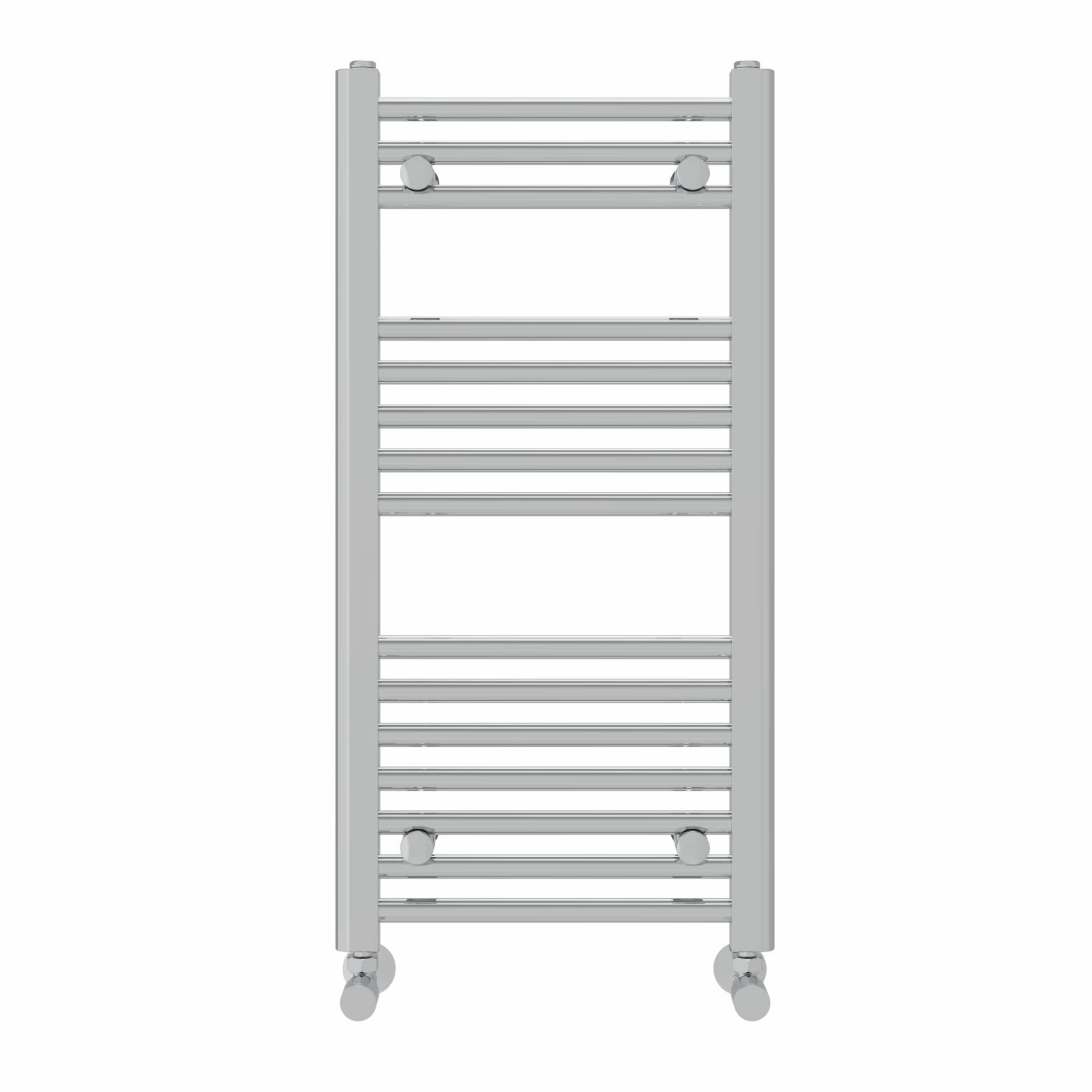 NRG Heated Towel Rail Chrome Bathroom Straight Ladder Radiator Rad 800×400mm