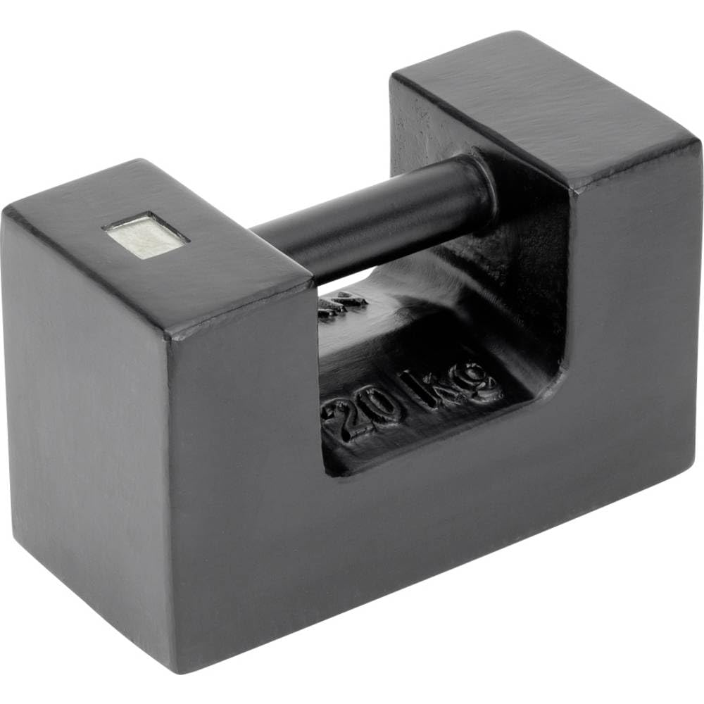 Kern Poids d'essai M3 20 kg, fonte, noir