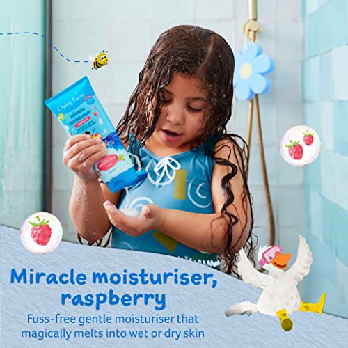 Childs Farm | Miracle Moisturiser 200ml | Raspberry | For Wet or Dry Skin | 24-Hour Moisturisation - Image 2