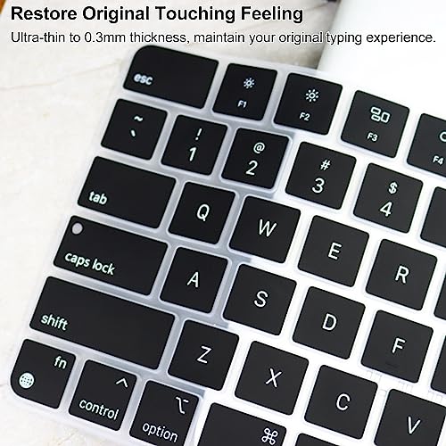 Protector de teclado de silicona para iMac A2449 2021 miniatura 4