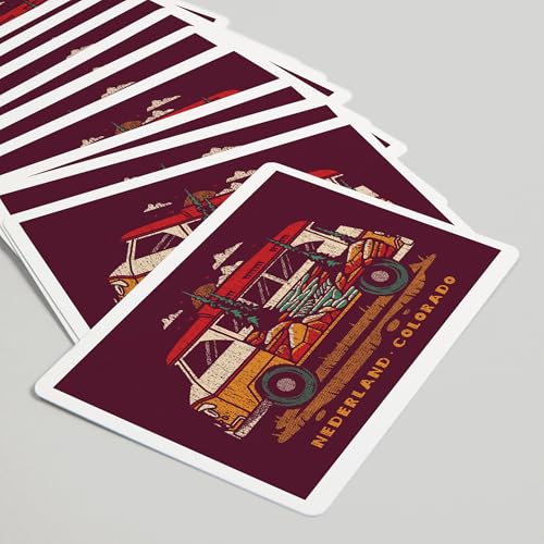 Baraja Poker Lantern Press LP Camper Van 52 Cartas miniatura 5