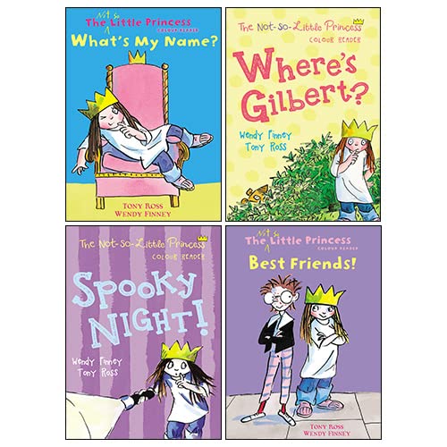 Wendy Finney 4 Books Collection Set(What's My Name?, Where's Gilbert?, Best Friends!, Spooky Night!)