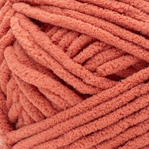 Image of Bernat Blanket Leather Rust Yarn - 2 Pack of 300g /10.5oz - Polyester - 6 Super Bulky - 220 Yards - Knitting /Crochet