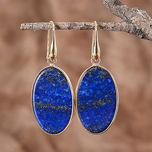 Boucles d'oreilles pierres bleues pour sublimer vos tenues de soirée d'été