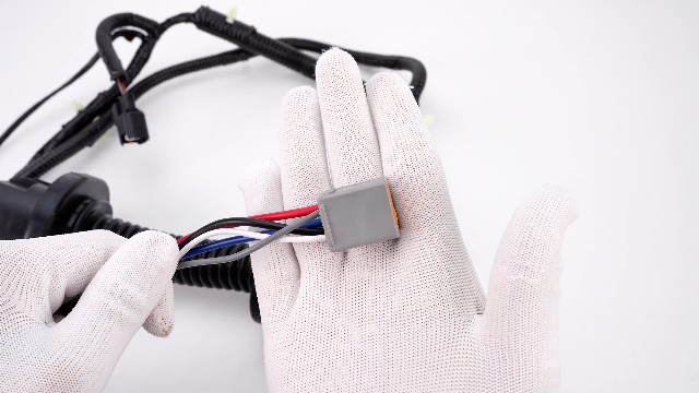 F150 Left Right Rear Door Jumper Wiring Harness for 2009-2014 Ford