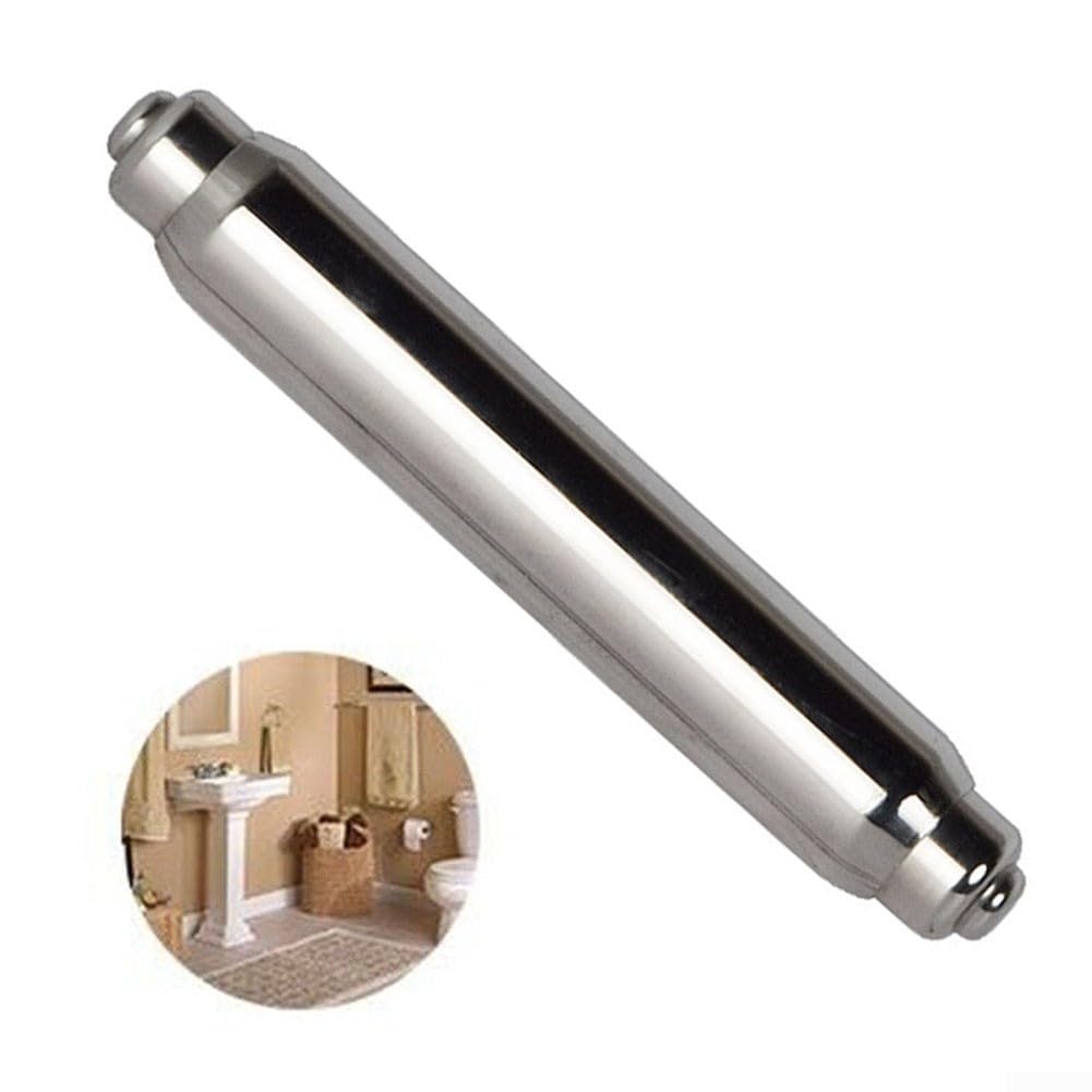 SEWACC Toilettenpapierrollenhalter Spindel Universal – Kunststoff Federstange Ersatz Für Zuhause, Silber