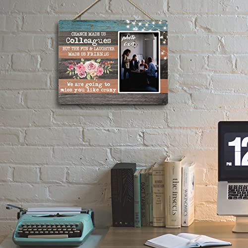 Ku-Dayi Coworker Picture Frame, Coworker Colleague Go Away Gifts, Leaving Gifts, Coworker Picture Frame Gifts For Boss, Coworker, Team Member 4X6 In Photo - F026 #TOP2