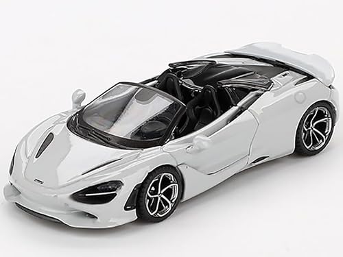 MINI GT 750S Spider Cirrus Gray Limited Edition 1/64 Diecast Model Car MGT00973