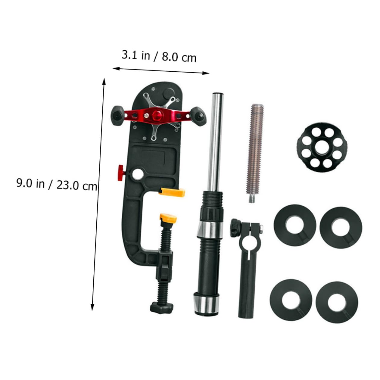 LAPYAPPE Adjustable Fishing Line Winder System Portable Spooler for Management Suitable for Various Fishing Reels Durable and Construction