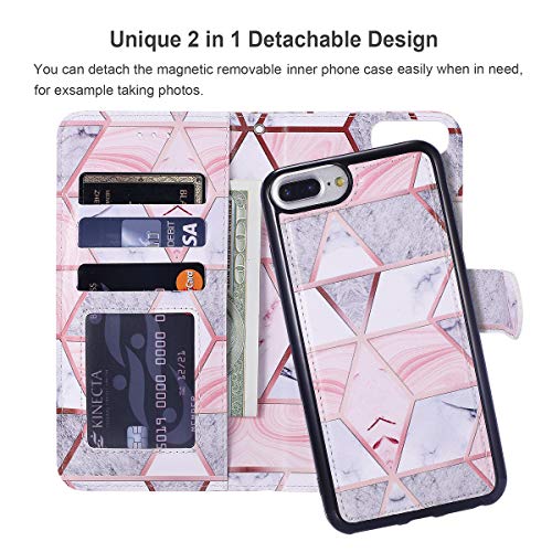 QLTYPRI - Custodia a portafoglio per iPhone SE