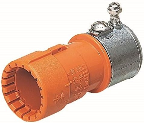 Mirai Industry CDGN-54G GP Adapter, CD Tube, Φ2.1 inches (54 cm) to Thick Steel Conduit 2.1 inches (54 mm), G Type, No Screws, Orange