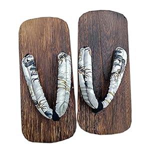 Japanse stijl groot formaat Cosplay schoenen houten slippers Ninja Flip Flop Geta sandaal klompen, D-10