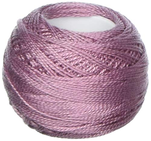 Hilo perla DMC algodón 87 yd medio mauve antiguo miniatura 1