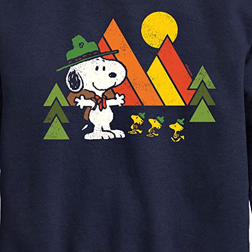 HYBRID APPAREL - Peanuts - Retro Trailblazers - Toddler & Youth Crewneck Fleece Sweatshirt3