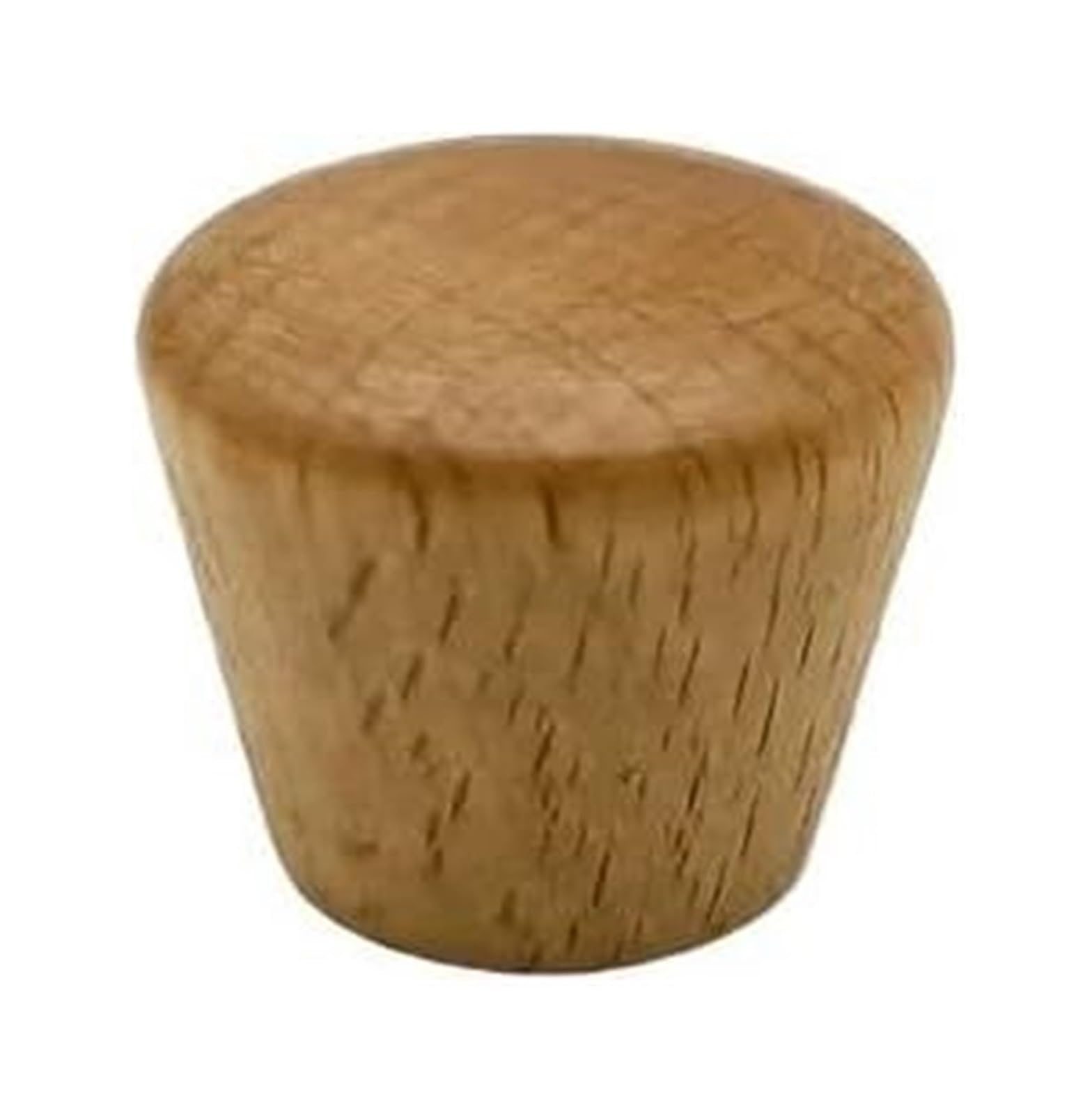 Opeximatun A3 24*28Mm Drawer Knobs, 10Pcs Solid Wood Furniture Single Hole Cupboard Door Knob Wardrobe Drawer Pulls(A3 24 * 28Mm)