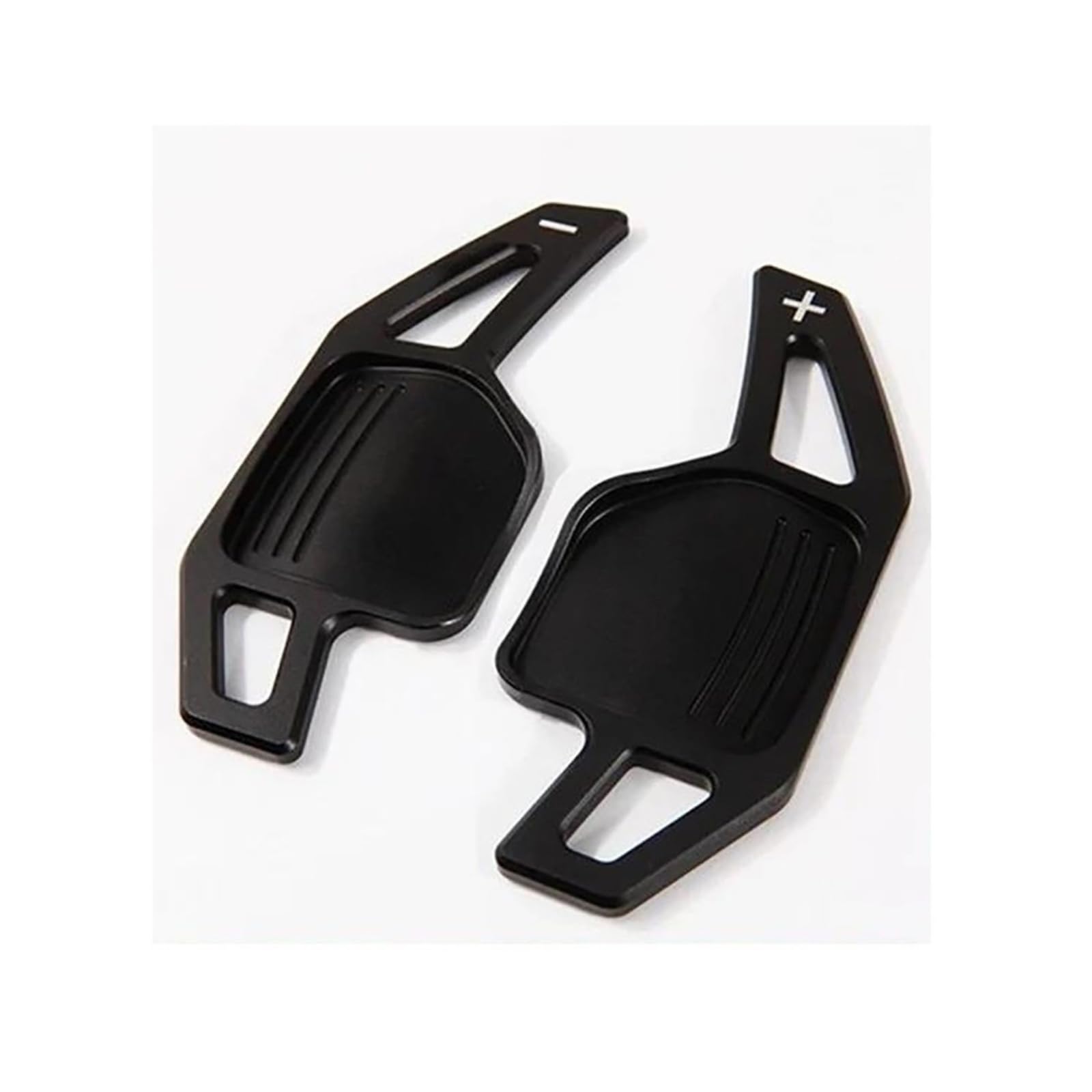 Hhyxxx Black 1Pair For A4 B8 A3 8P S3 2006-2011 Car Steering Wheel Paddles Shifter Extension(Black 1Pair)
