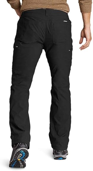 eddie bauer tech pants black