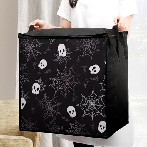 Sac de rangement gothique d'Halloween grand volume pour garde-robe