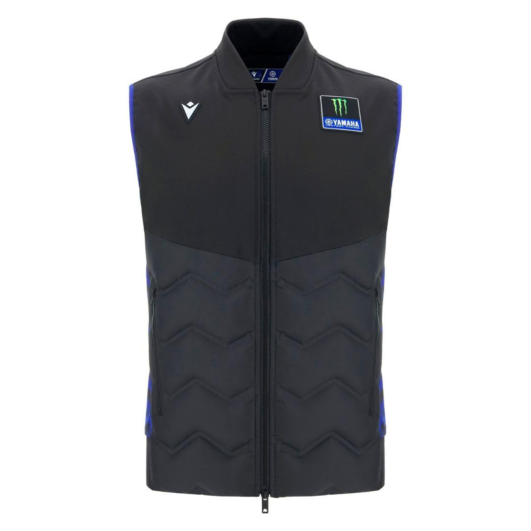 Macron Herren-Weste Travel Replica Monster Energy Yam Moto GP