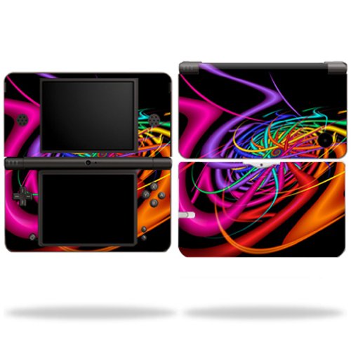 MightySkins Skin Compatible with Nintendo DSi XL wrap Sticker Skins Color Invasion