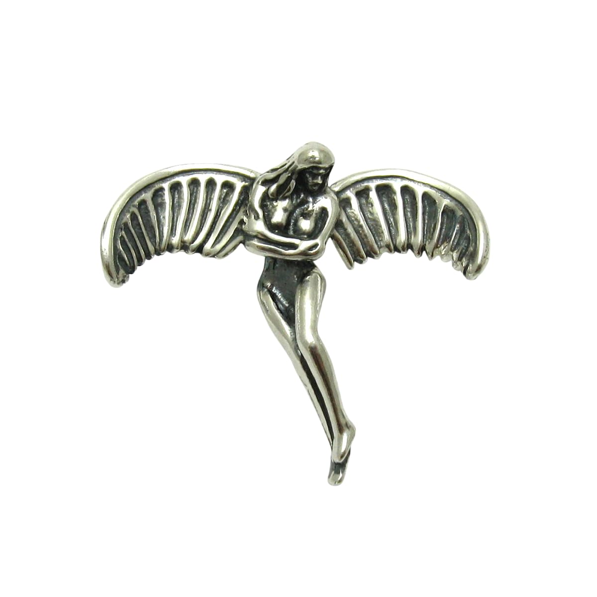 Broche en argent massif 925 Ange A000100 Empress