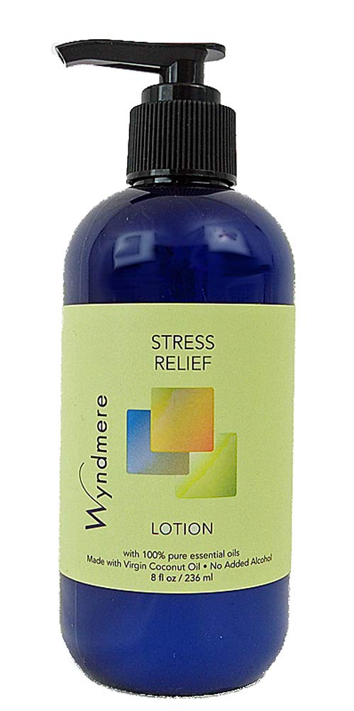 Wyndmere Stress Relief Lotion 8oz Aromatherapy Lotion with Pure Essential Oils