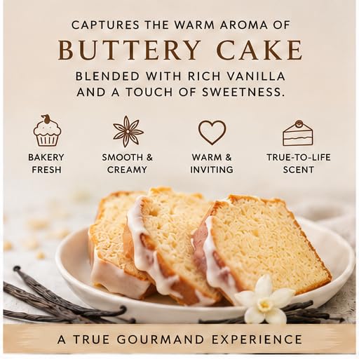 Image of Vanilla Pound Cake Fragrance from Our Holiday Collection - Perfect for Adding Aroma to Freshies, Candles, and Diffusers - 8 oz