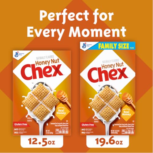 Honey Nut Chex Cereal Family Size, 19.6 OZ - image 5