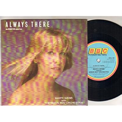 MARTI WEBB - ALWAYS THERE / HOWARDS WAY - 7 inch vinyl / 45