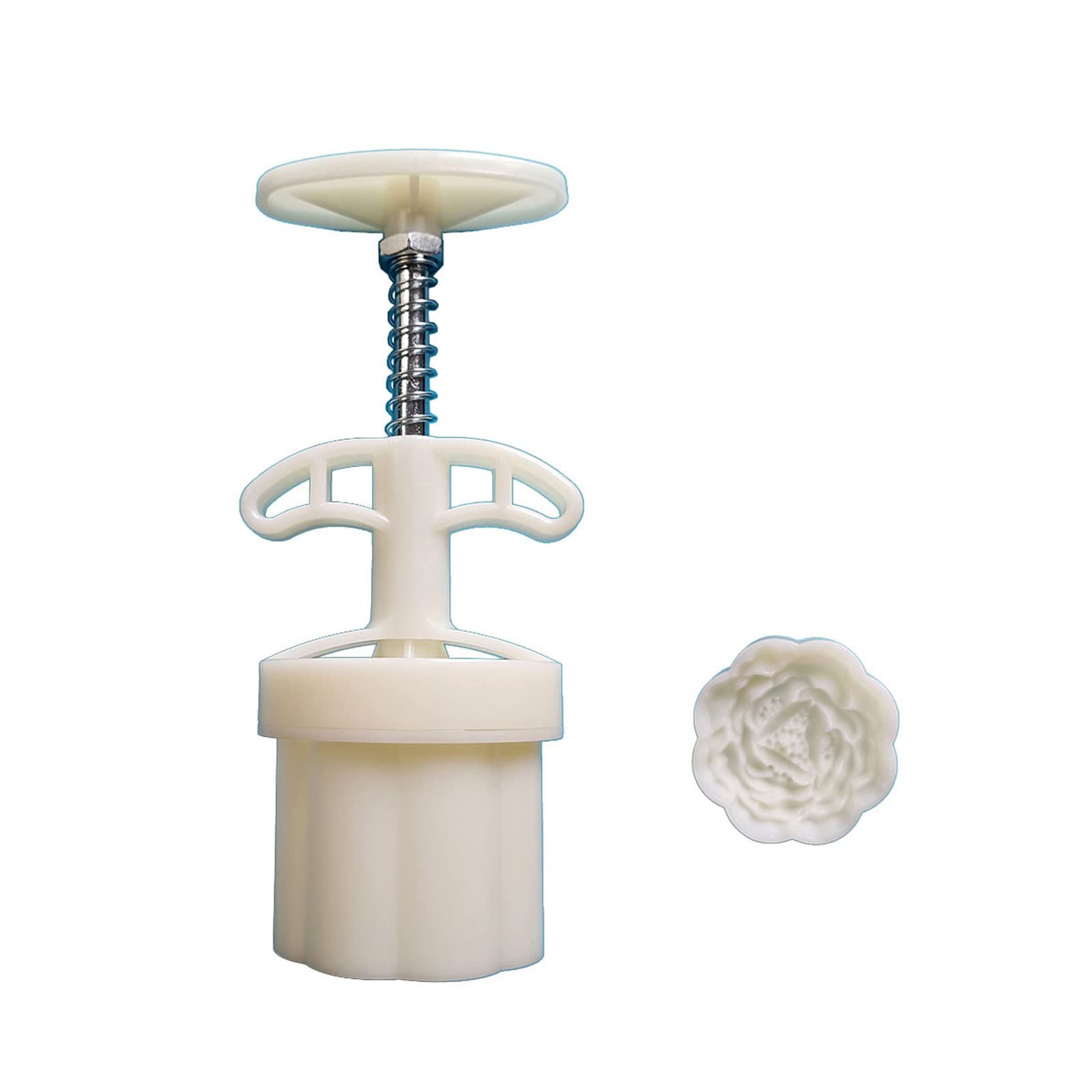 Tsophreniq Hand Press Cookie Dessert Mold Flower Molds Mid-Autumn Festival Cookie Biscuit-Fondant Dessert Mold