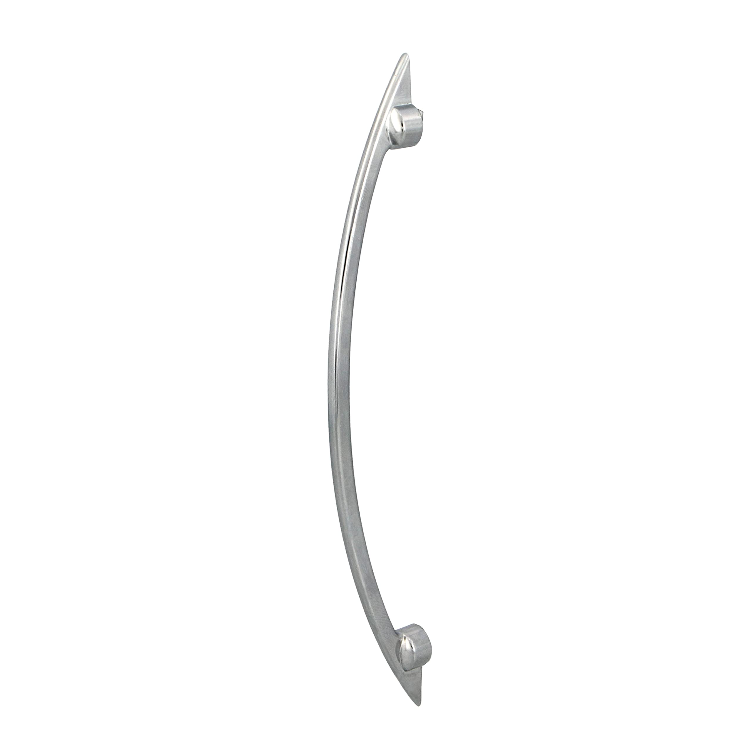 Amig - Zamak Mod.74 Furniture Handle in Gloss Chrome Finish, Multicolor