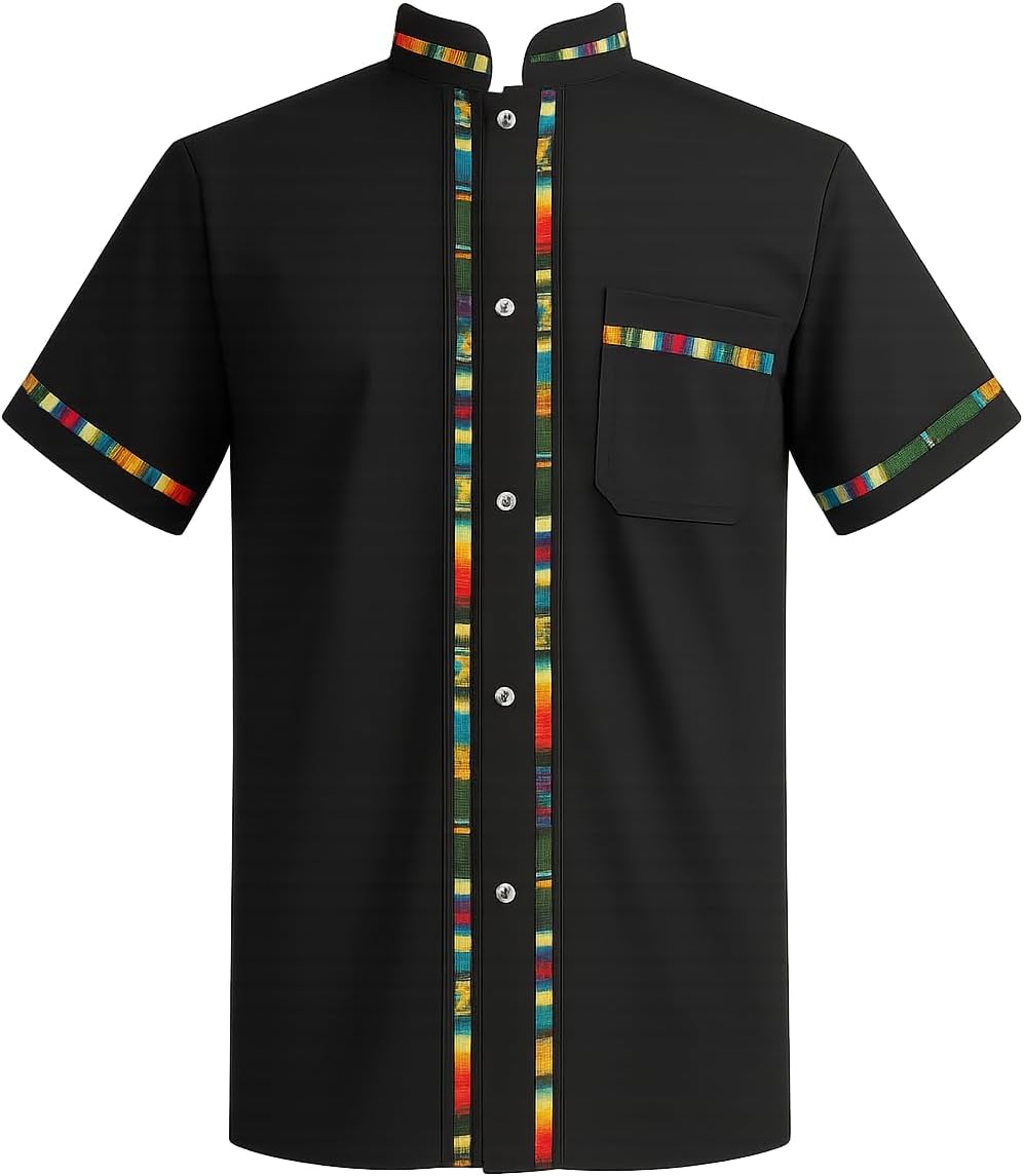 Men's Short Sleeve Mexican Guayabera Shirts Made in Mexico, Multiple Colors