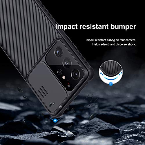 Image of Nillkin Thermoplastic Polyurethane Protective Case for Samsung Galaxy S21 Ultra (Black)