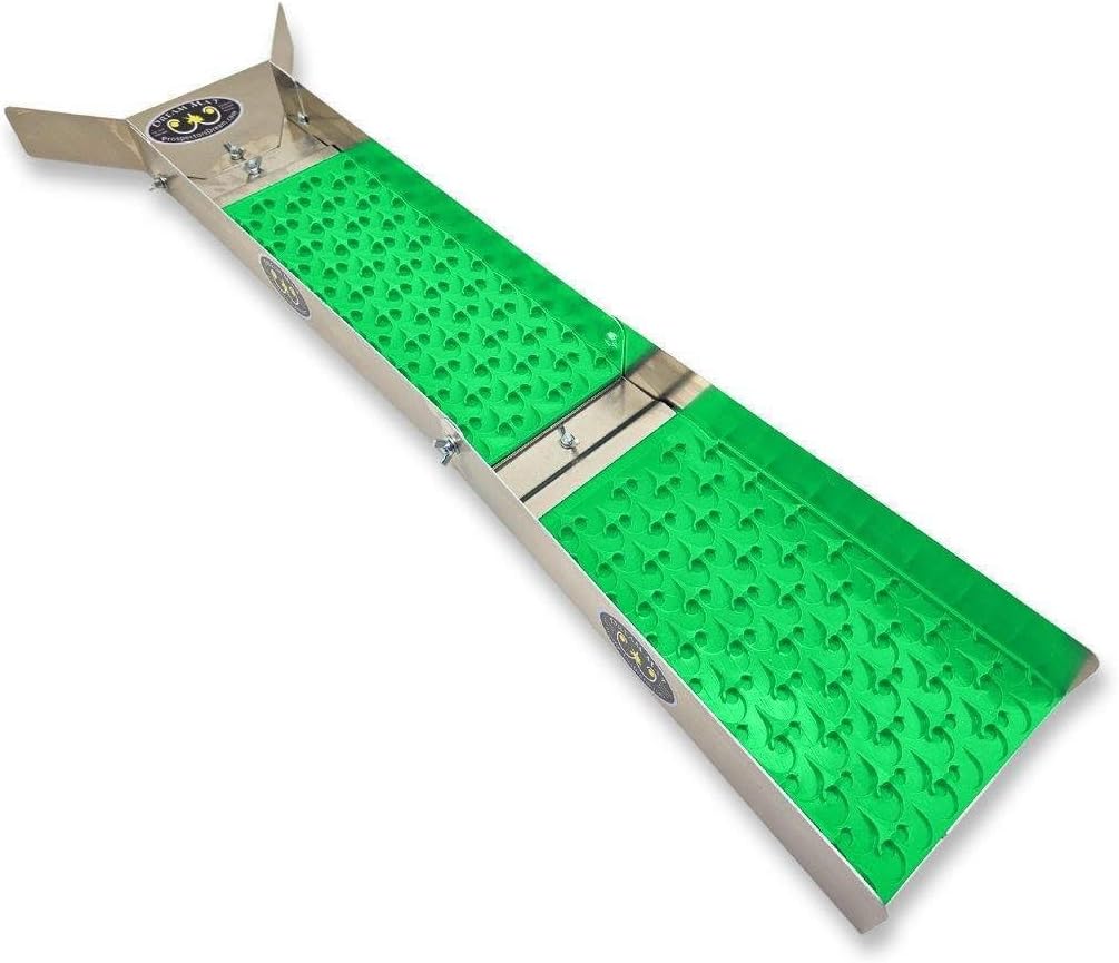 Dream Mat 6" x 39" Folding Sluice Box | Gold Prospecting | Compact Backpack Sluice | Advanced Large & Fine Gold Recovery (Dredge/Dredge (Sluice Only))