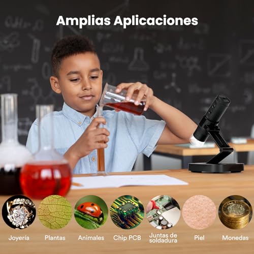 Microscopio digital inalámbrico MatataStudio M2C de bolsillo 1080P 5