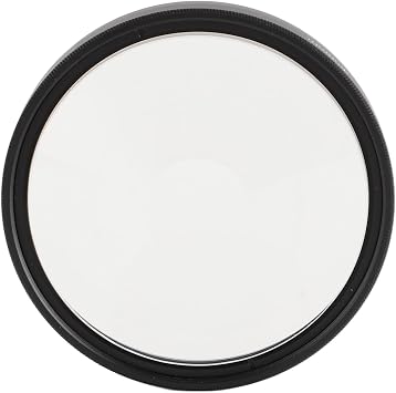 58mm Spiral Halo Camera Lens Filter, Optical Glass Special Effects Filter with 55MM-58MM Adapter Ring, MRC Coating Lens, Circular Halo Frame Effect Photography Camera Lens Accessories