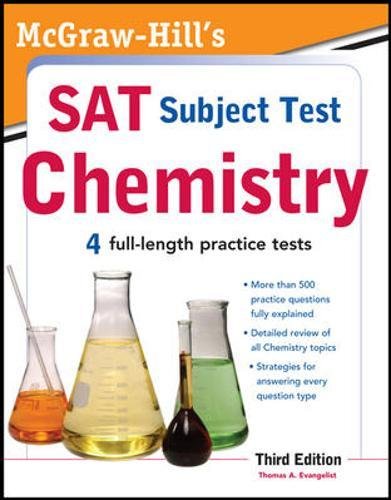McGraw-Hill's SAT Subject Test Chemistry, 3rd Edition (McGraw-Hill's SAT Chemistry)