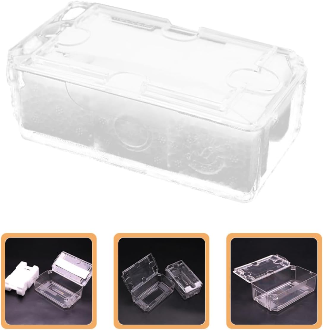 2 Sets Watch Case Boxes Single Watch Display Case Organizer for Men with Plastic and Foam Padding for Display and Travel