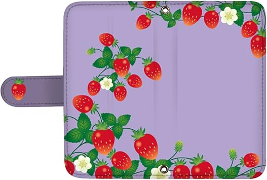 Amazon Co Jp P10 Plus Vky L29 スマq ケース カード 入れ おしゃれ かわいい スマホケース ギフト 手帳型ケース ファーウェイ Huawei 苺 花 イラスト ピーテンプラス ファッション お洒落 かっこいい 横置き機能 Simフリー E パープル Ami Vd 0236 Sp 家電 カメラ