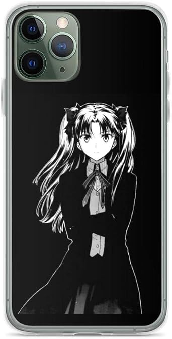 Rin Tohsaka Phone Case Compatible with iPhone 15 14 13 12 11 X Xs Xr 8 7 6 6s Plus Pro Max Transparent