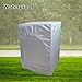 QLLY Washer/Dryer Cover for Front-loading Machine - Waterproof, Dustproof, Sun-Proof, W27