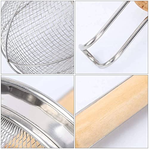 Panier à nouilles inox égouttoir multifonction à mailles denses - 7
