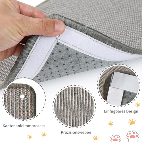 Kassi kraapimisalus suurus 50*25cm (2 Stück), värv 1 hall (JanYoo)