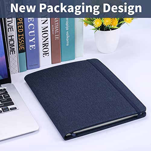 folio planner cover for rocketbook smart notebook waterproof portfolio organizer fits a4letter size 85x11 inch professional academic amp office use blue