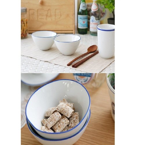 Bowl 12cm Mono 2p Set en céramique fine pour une table raffinée