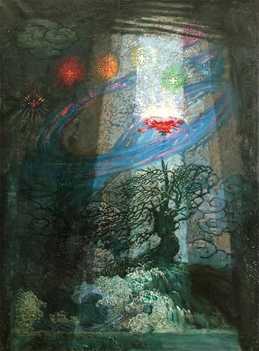 Affiche Artistique Imaginaire Sidney H. Sime 60x90cm Toile Salon