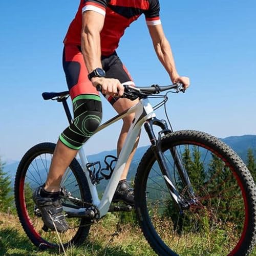 Joelheira de Compressão Ortopédica Alívio de Dores Articulações Prática de Esportes Academia Crossfi