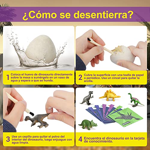 Preescolar, Toy huevo dinosaurio agua Marca TIME4BUY (3)