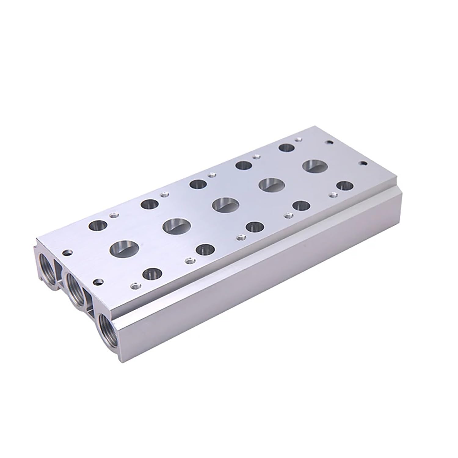 Électrovannes pneumatiques 4V210 et collecteur d'air pour un débit constant