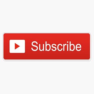 Subscribe Sticker Vinyl Bumper Sticker Decal Waterproof 5"